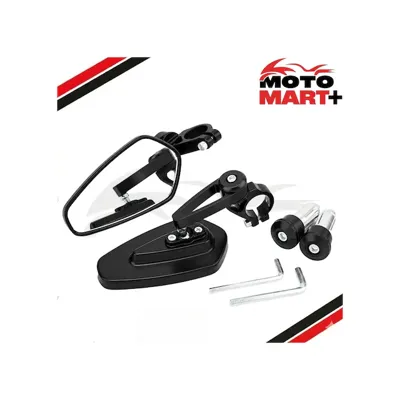 Motomart+ Hero Hunk150 Siyah Gidon Ayna Mr1773