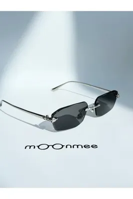 MOONMEE REYYN Unisex Geometrik grey Güneş Gözlüğü