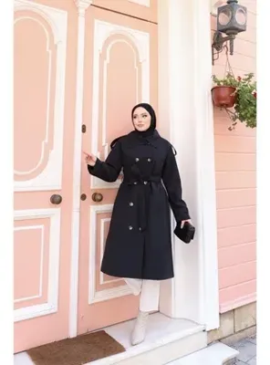 Bwest TRENÇKOT - SİYAH