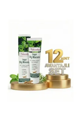 naturalive Doğal Diş Macunu 12x100 Gr
