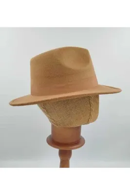 OnMyHead Bej Panama Fötr Şapka