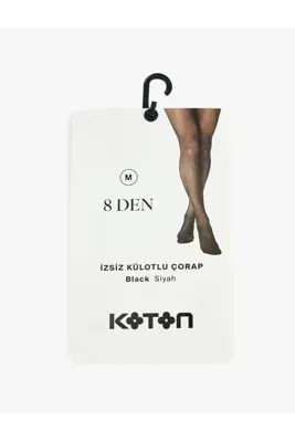 Koton İzsiz Parlak 8 Den Külotlu Çorap