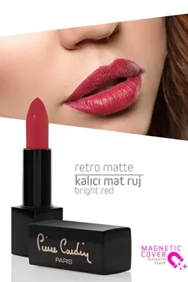 Pierre Cardin Retro Matte Lipstick - Bright Red - 151
