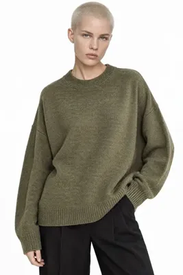 Hiccup Mixray Oversize Triko Kazak