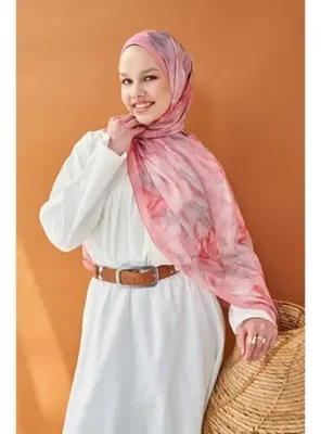 Silk Home Riva Şal Tencel Wild Flower Pembe
