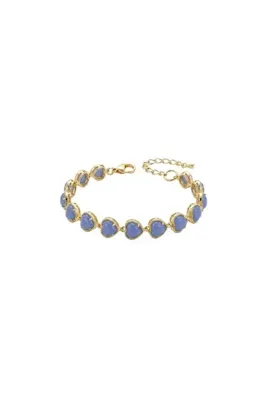 Charmist Dreamy Charms Collection Özel Seri Amore Kalp Bileklik - Mavi