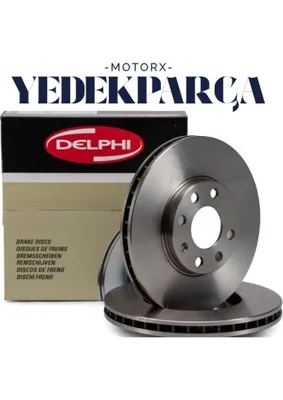 Delphi Ön Fren Aynası Takım 2 Adet 307 00 206 00 207 06 Partner-Berlingo 96 C2 03 C3 02 C5-C4 266×22X4DLXHAVALI 3556159-4246.W1-4246.W3-4246.W7-4249.15-4249.16-4249.83