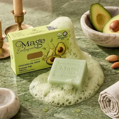 Lesaderm Mage Avokado Yağı Sabunu - Yeşil
