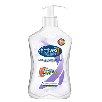 Activex Hassas Antibakteriyel Sıvı Sabun 1,5 L