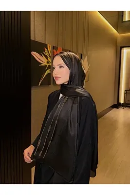 VIEN POLO Jan Jan Model Abiye Şal – Şık ve Zarif Düğmeli Abiye Şal