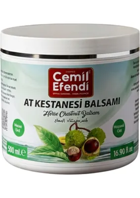 Cemilefendi Cemil Efendi At Kestanesi Balsamı 500 ml Nemlendirici Krem Tüm Cilt Tipleri İçin