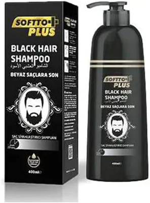 Softto Plus SİYAHLATAN ŞAMPUAN 350ML