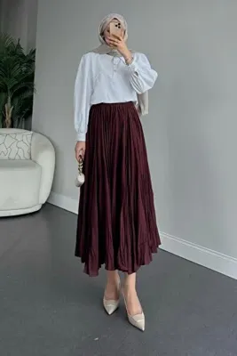Genel Markalar Begonya Kırışık Etek