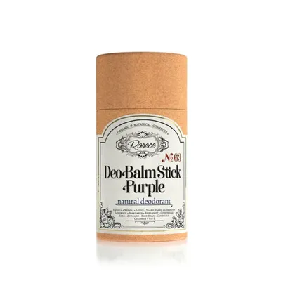 Rosece Miini Deo Balm Stick Purple | Doğal Koltuk Altı Deodorant Roll On Vegan | Unisex 12 ML