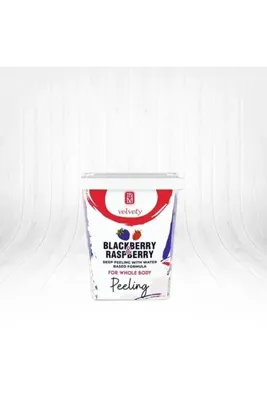 IDM VELVETY Böğürtlenli Su Bazlı Vücut Peelingi 400ml - Blackberry