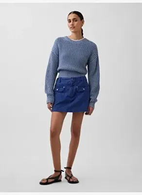 GAP Mid Rise Kargo Mini Etek