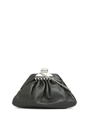 Marc Jacobs Claw Small Siyah Kadın Deri El Çantası