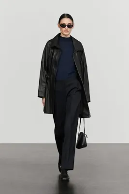 Massimo Dutti %100 soğuk yünlü straight fit pantolon