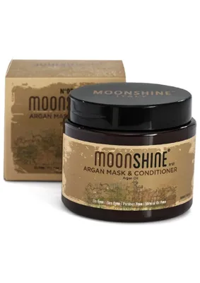 MOONSHINE Moonshine Argan Maskesi Tüm Saç Tiplerine Uygun 500 ml Argan Yağı İçerir