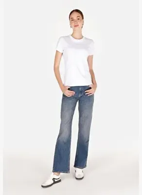 Colins 970 Berry Normal Kesim Jean Kadın Pantolon Cl1071344