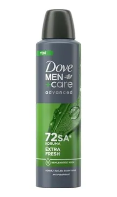 8X4 Men Care Advanced Erkek Deodorant 72 Saat Koruma Extra Fresh 150 Ml