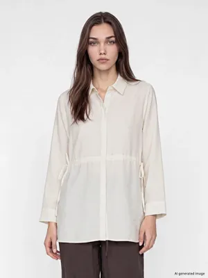 LCW Modest Modal Karışımlı Kadın Gömlek Tunik