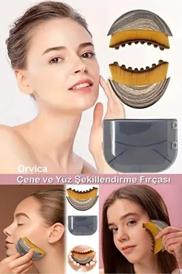 Ronanna Lenf Drenaj ve Çene Şekillendirme Fırçası Çok Fonksiyonlu Yumuşak Masaj Aleti Gıdı Toparlayıcı Ergon