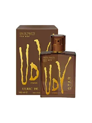 ULRIC de VARENS UDV Star Odunsu Ferah Erkek Parfüm EDT 100 ML