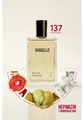 Bargello 137 Kadın 50 ml Floral EDP Parfüm Çiçeksi Koku ile Kadınlar İçin Özel
