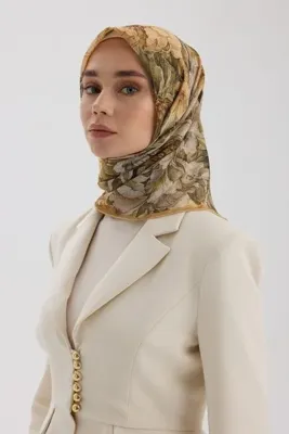 İpekhan Soft Eşarp 1251 Hardal Olive