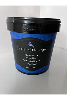 JARDİN FLAMİNGO FACE MASK NEELA BLUE