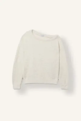 DeFacto Regular Fit Açık Omuz Basic Kazak