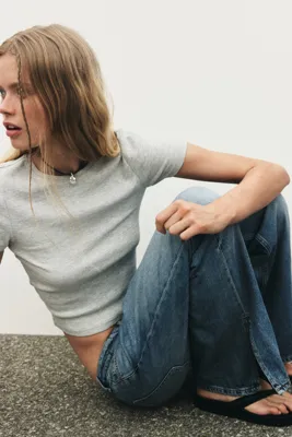 H&M Wide Regular Waist Jeans
