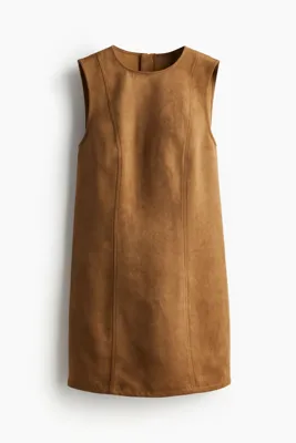 H&M Çan Kesimli Gabardin Elbise