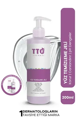 TTO Yüz Temizleme Jeli 150 ml 8680145080390 (ÇAY AĞACI YAĞI / TEA TREE OIL)