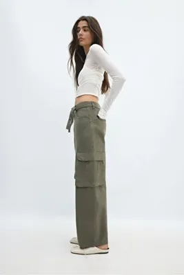 Stradivarius Barrel kargo pantolon