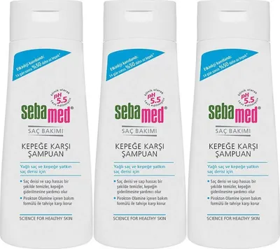 Sebamed Kepek Önleyici Şampuan 3 x 400 ML