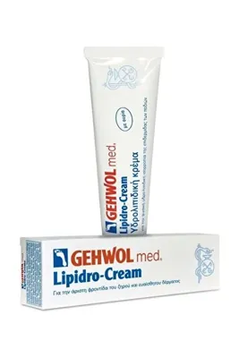 Gehwol Med Lipidro Onarıcı Ayak Kremi 75 ml - Çatlak Topuk ve Aşırı Kuru Cilt Bakımı (Diyabetik Dostu)