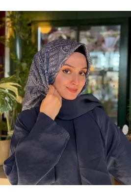 MOONORO Pamuklu Soft Eşarp Günlük ve Özel Günlerde Rahat Kullanım