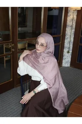 Jawel Sarmaşık Desenli Jakarlı Şal