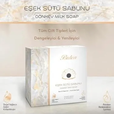 0 O Stiker Eşek Sütü Sabunu 125 Gr