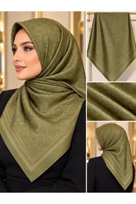 Genel Markalar ipeksi jakar yağ yeşili eşarp