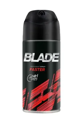 BLADE Marka: Erkek Deodorant Faster 150 Ml Kategori: Deodorant