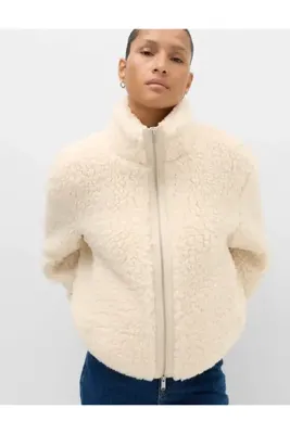 Marks & Spencer Borg Dokulu Fermuarlı Ceket