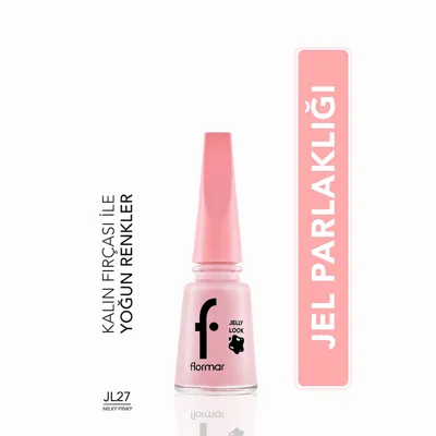 Flormar Oje Jelly Look Jne-27 Milky Pinky 11 ml