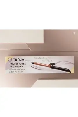 DRN Profesyonel Saç Maşası Ceramic Coated Rose Gold 22mm