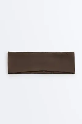 Oysho 7 cm fosforlu ayarlanabilir spor saç bandı