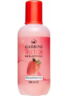 Gabrini Aseton, 200 ml Çilek 1 Paket (1 x 1 Adet)
