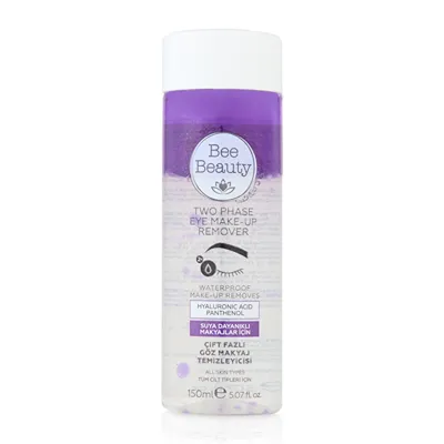 Bee Beauty Çift Fazlı Göz Makyaj Temizleyicisi 150 ml