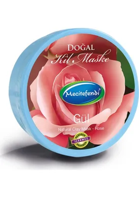 Mecitefendi Doğal Kil Maske Gül 200 ml